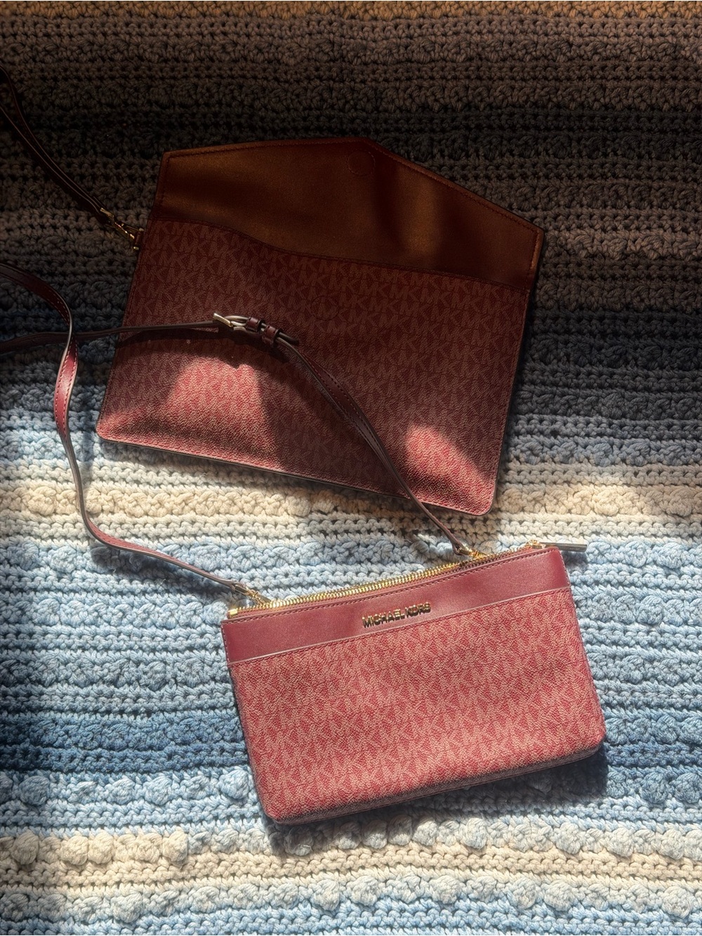 Michael Kors Signature Two-Piece Crossbody Set
